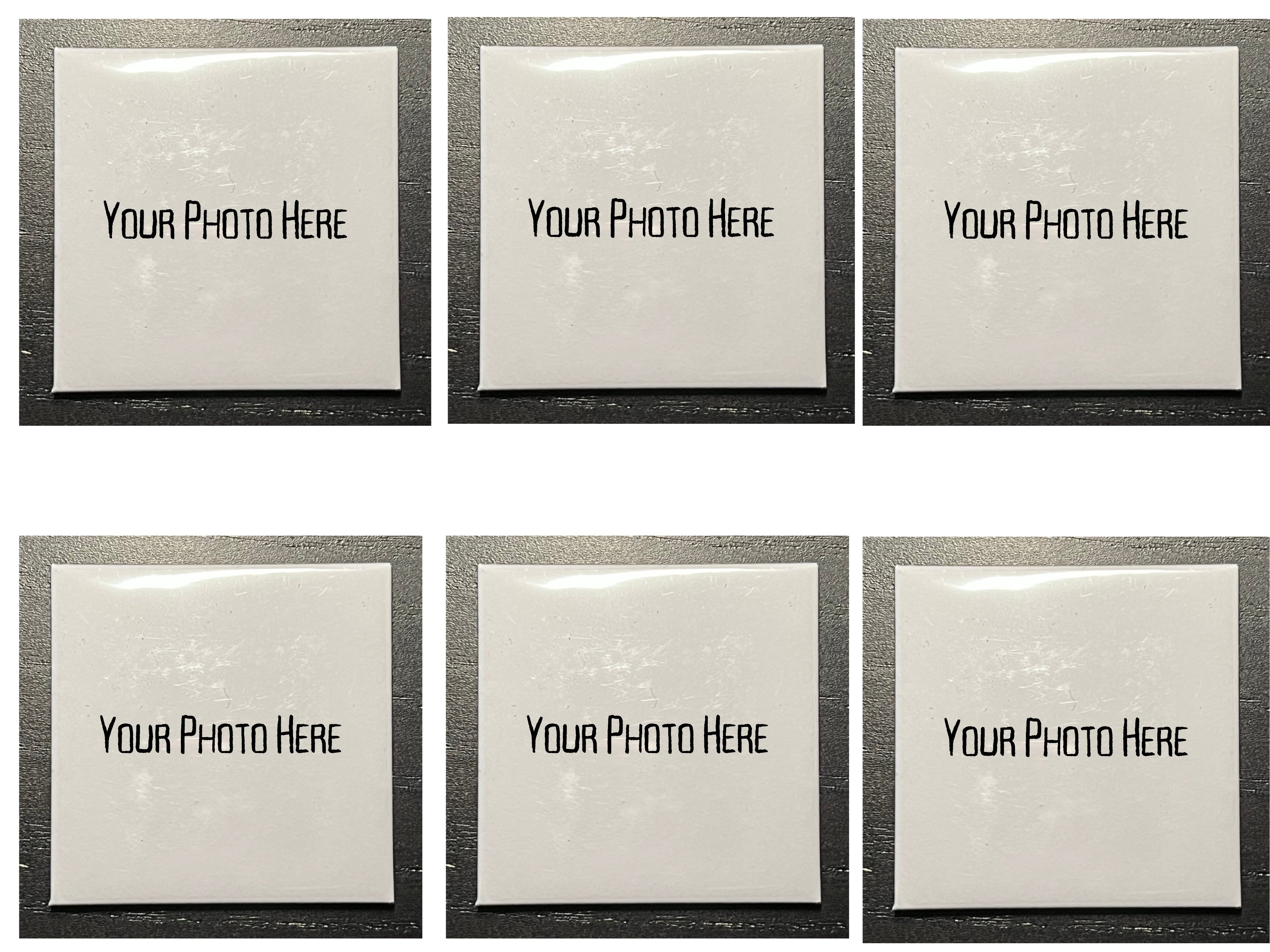 Square 2x2 - 6 Pack of Magnets