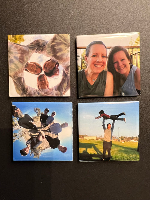 Square 2x2 - 4 Pack of Magnets