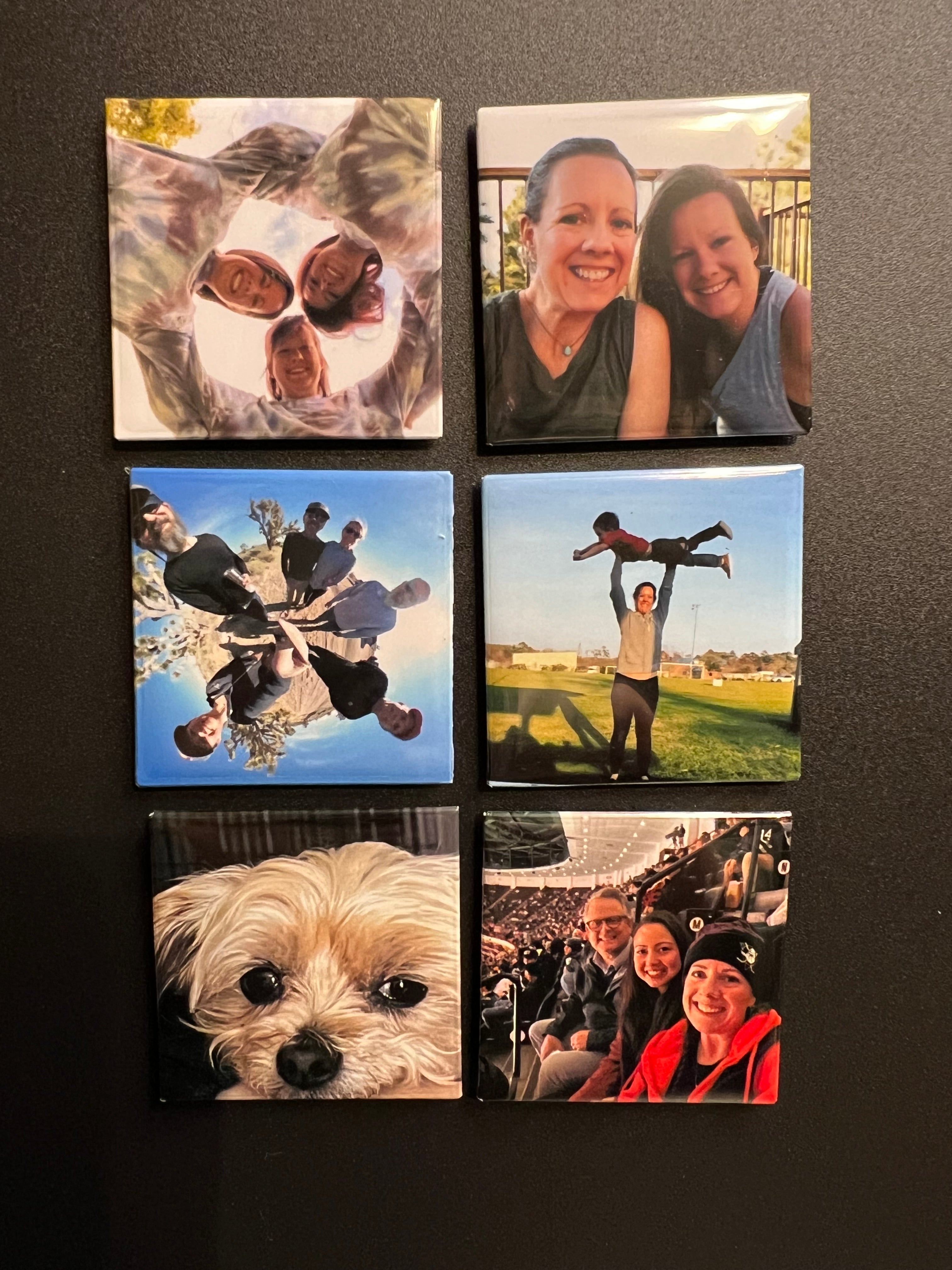 Square 2x2 - 6 Pack of Magnets