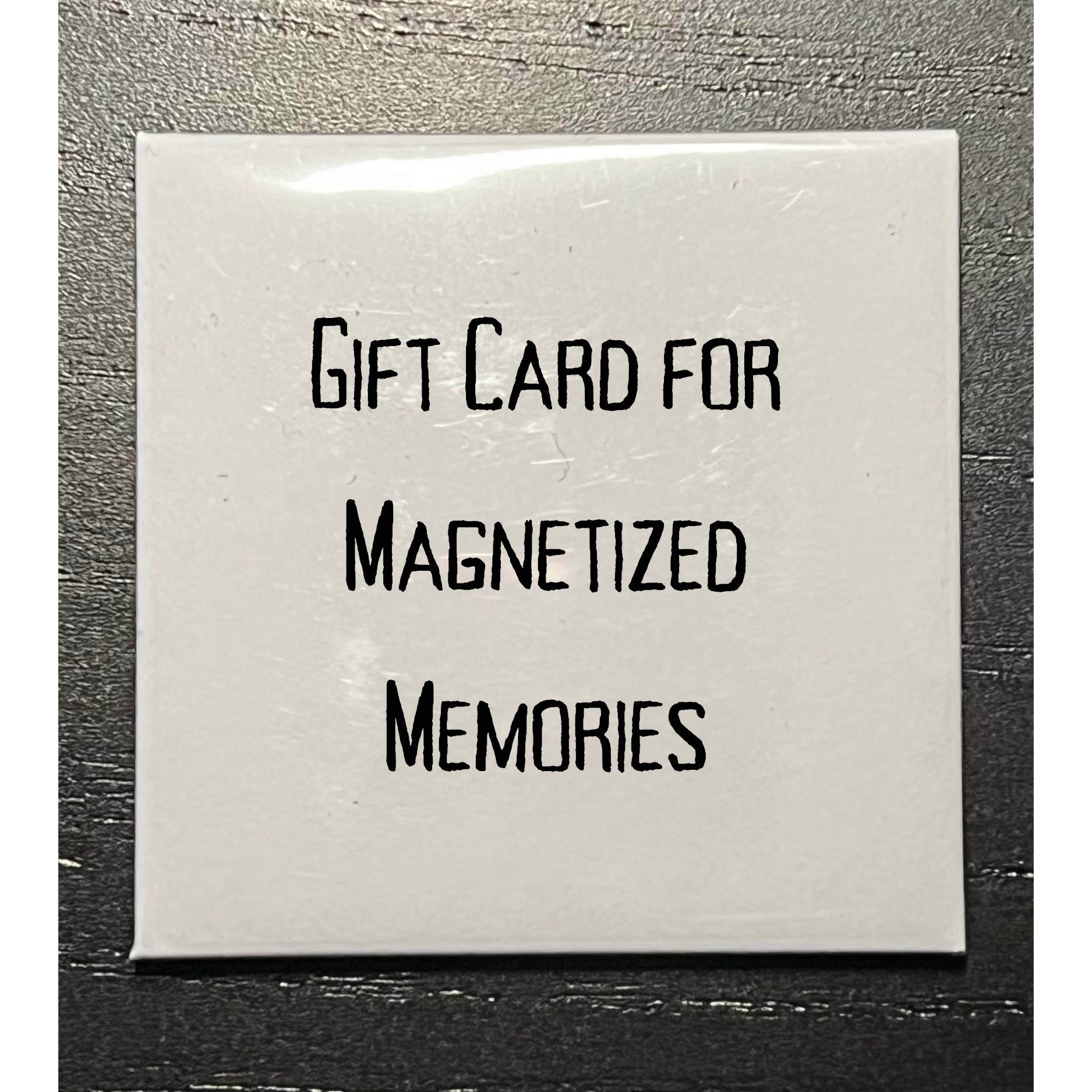 Once Upon a Time Magnets Gift Card
